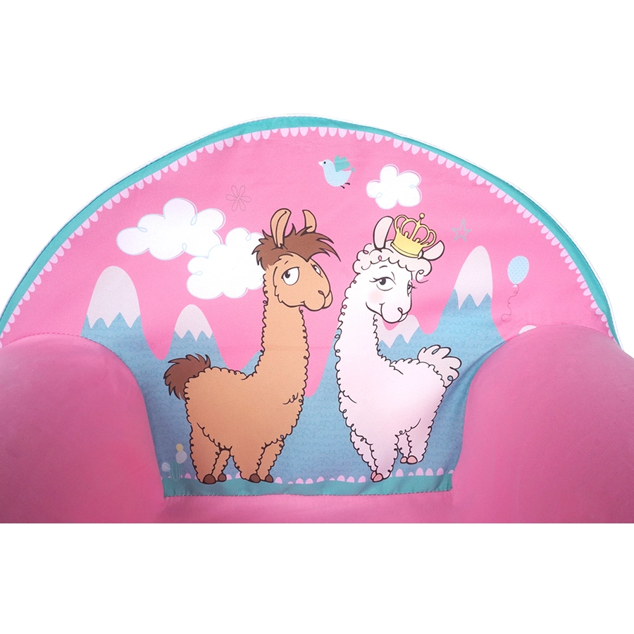 knorr toys® Kindersessel NICI La-La-Lama Lounge rosa