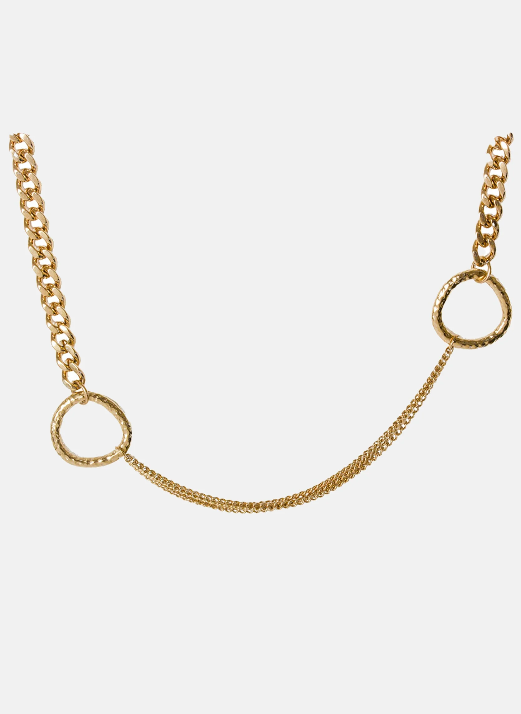 CRUSH - Collier chaîne crush | Doré