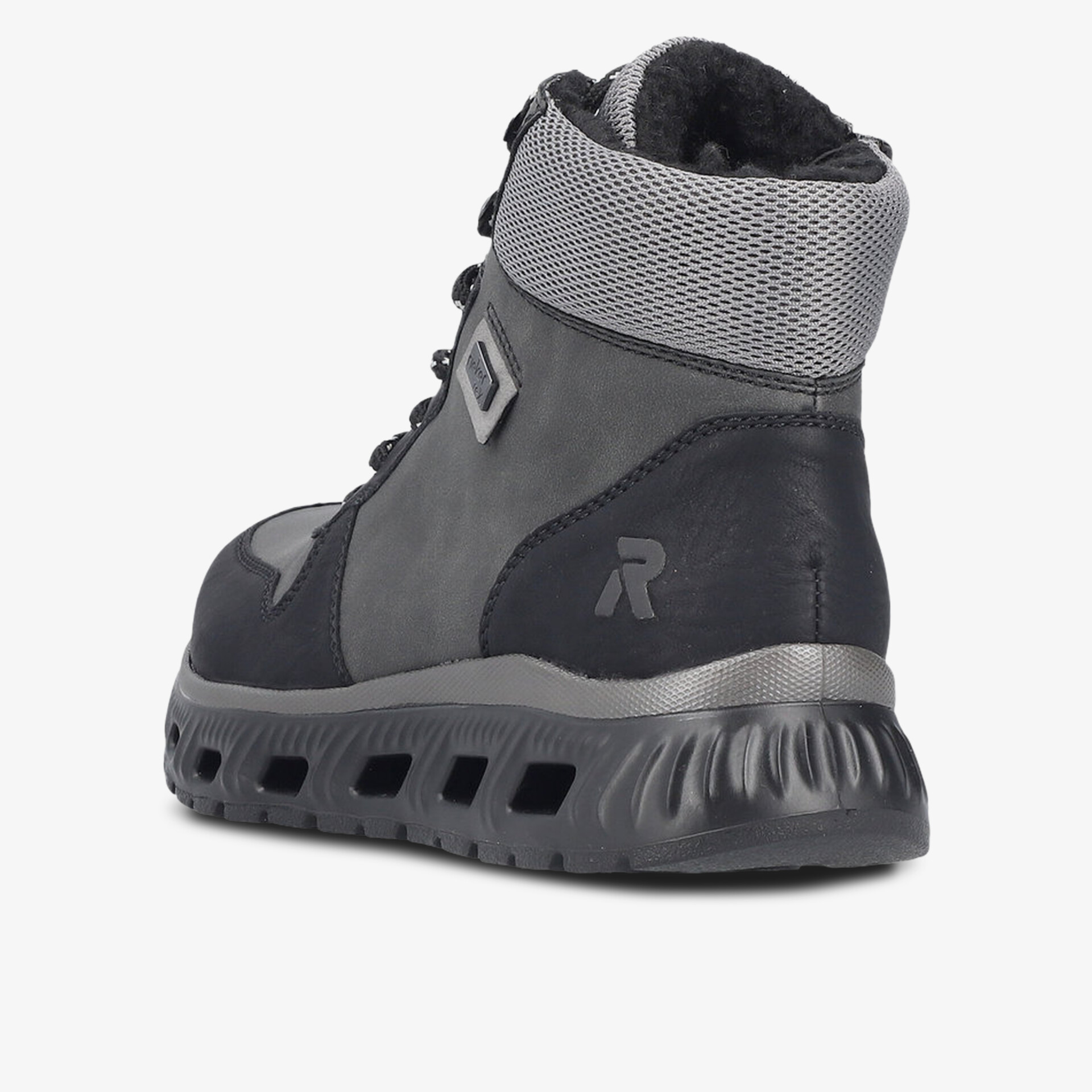 Rieker Sport & Style Damen Schnürstiefeletten schwarz