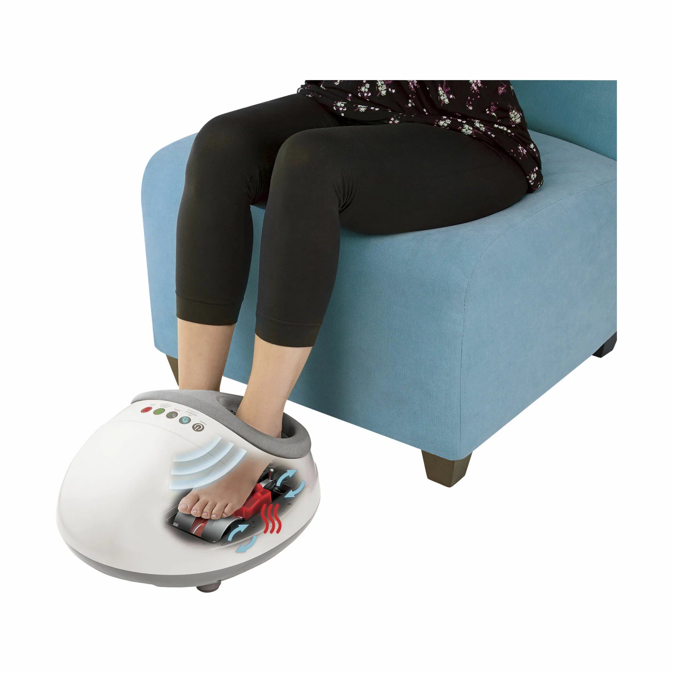 HoMedics Air Elite Shiatsu Fodmassageapparat