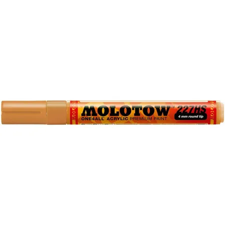 Molotow Permanentmarker ONE4ALL 227 HS, nachfüllbar, 4 mm, ockerbraun hell