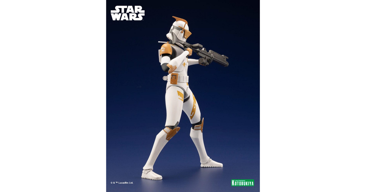 Star Wars The Clone Wars ARTFX Statue 1/10 Commander Cody 17 cm Speelfiguur