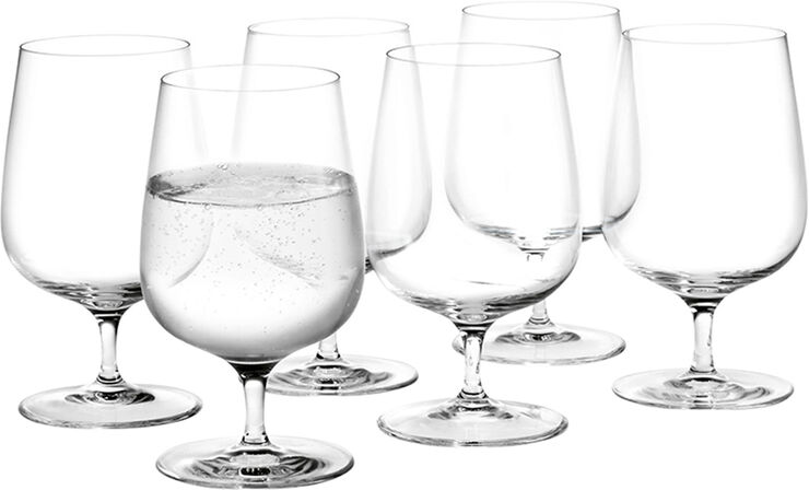 Holmegaard Bouquet vand- og ølglas 38 cl. Klar