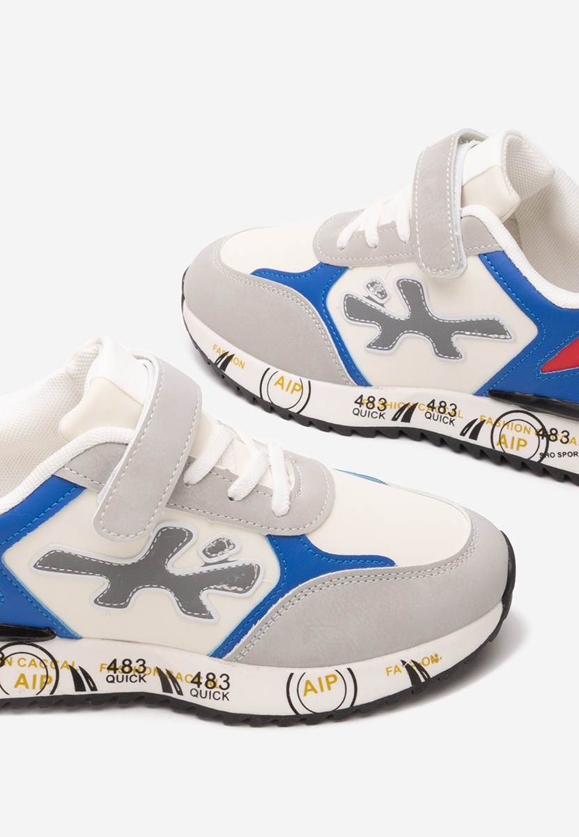 Baskets pour enfants bleus Wimzy