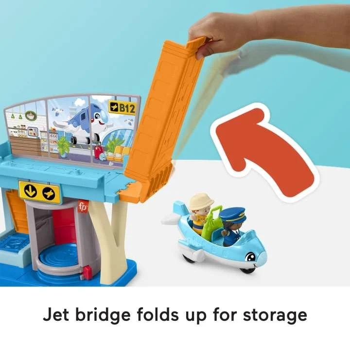 Fisher-Price Little People - Hverdags Eventyr Lufthavn Legesæt