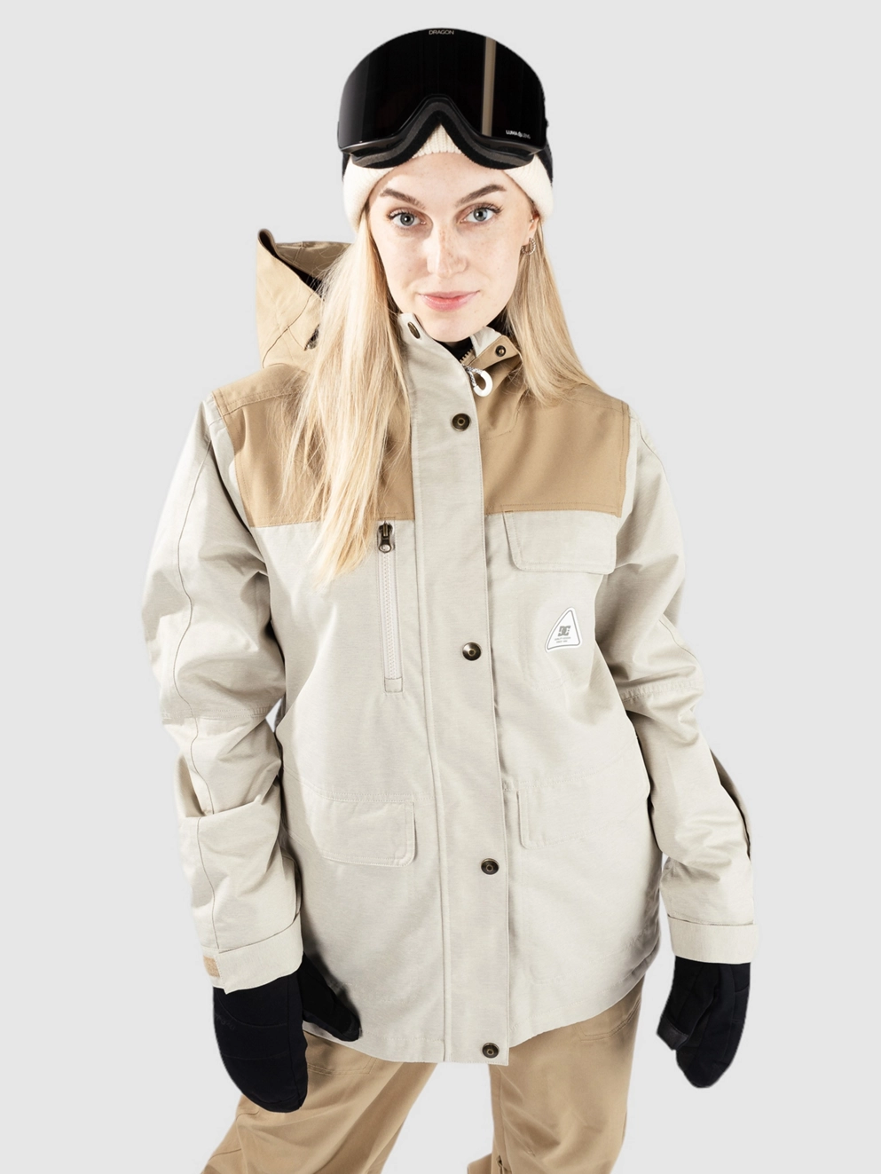 DC Liberate Jacket silver lining