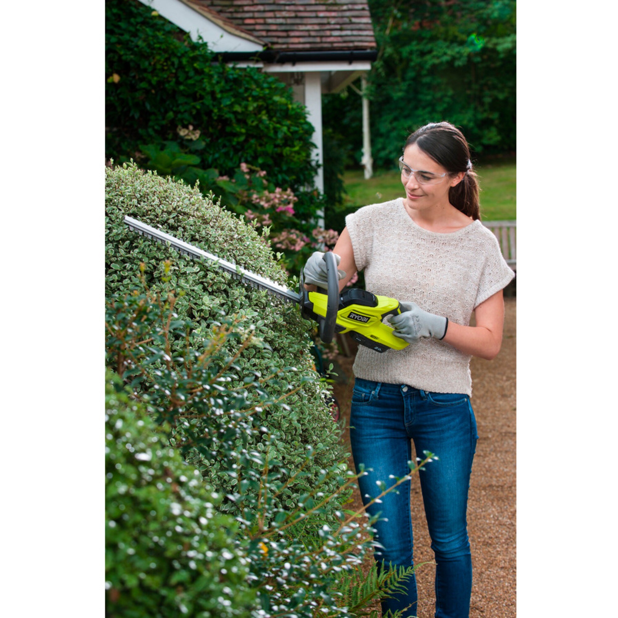 Ryobi Heckenschere ONE+ Akku-Heckenschere OHT1845, 18Volt