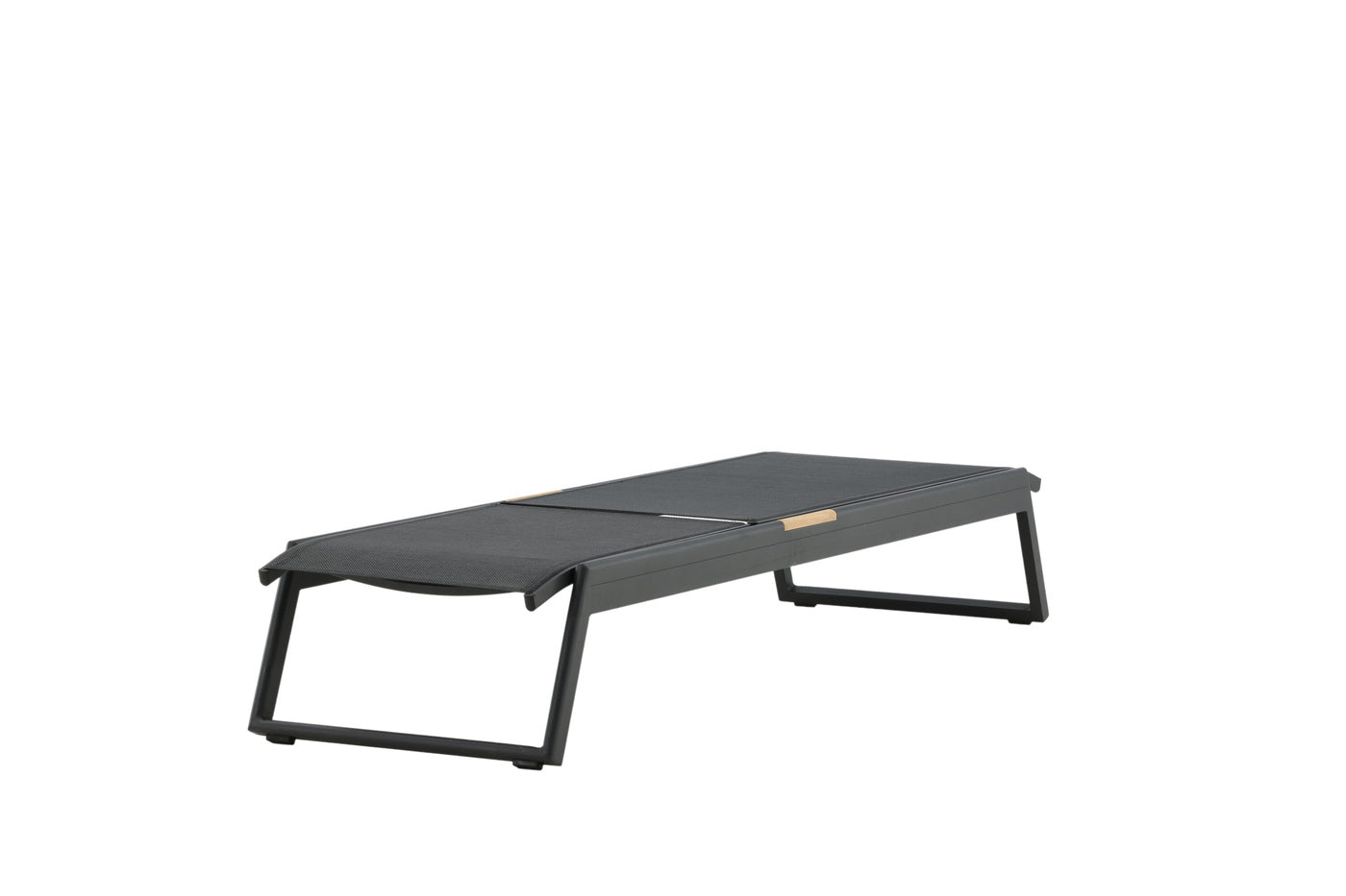 FjÃ´rd - Lounge Ligbed Zwart|Teak - Mexico