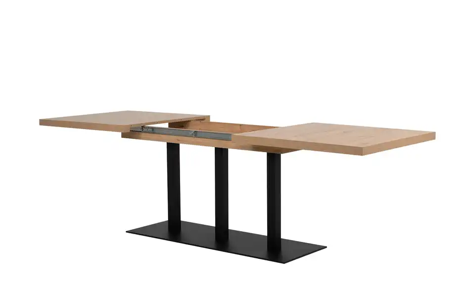 Kulissentisch ausziehbar Quadrato Asteiche (Nachbildung)/ 160 cm