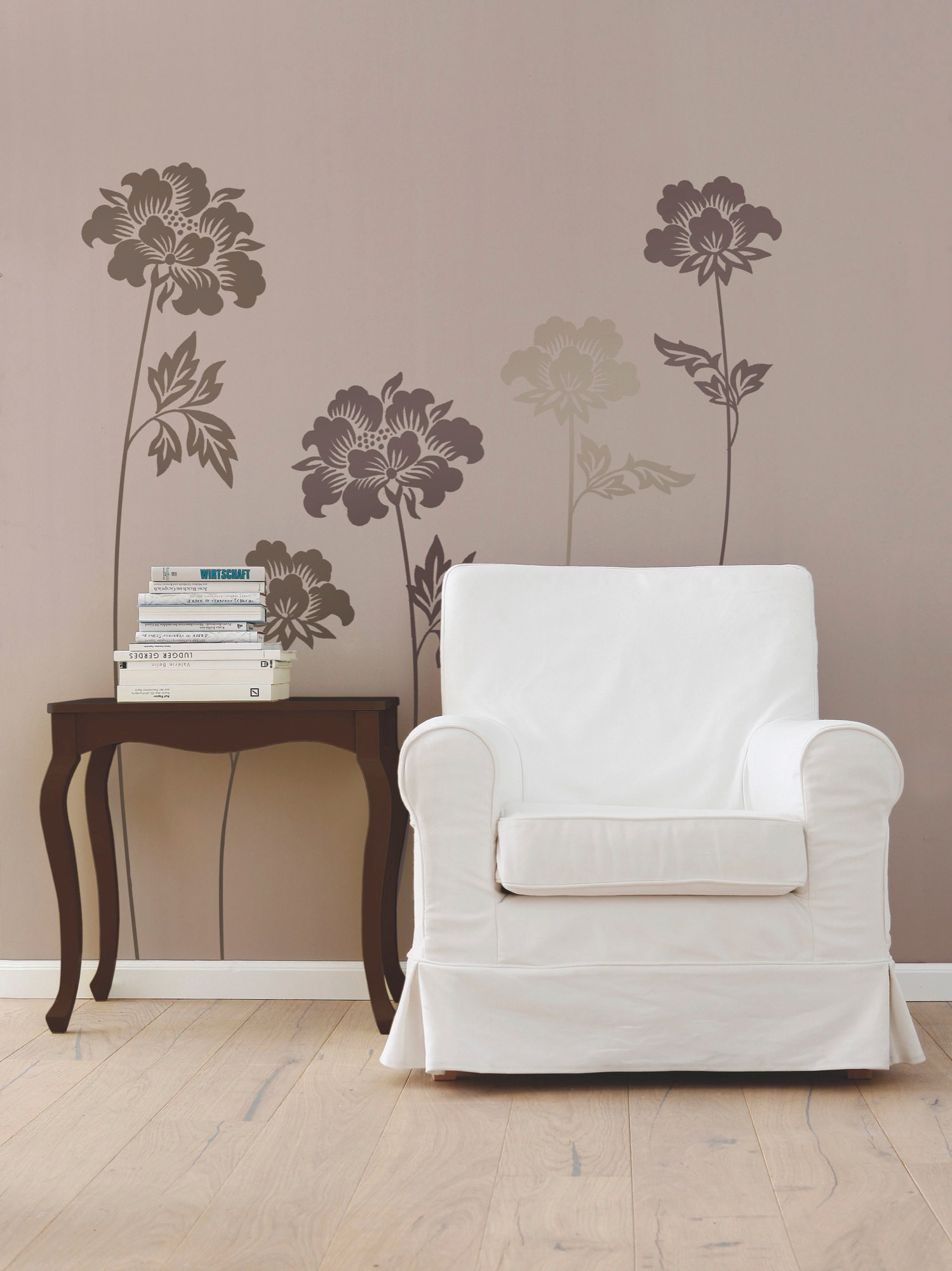 Komar Wandtattoo »Grace - Grösse 100 x 70 cm« selbstklebend, Wandsticker