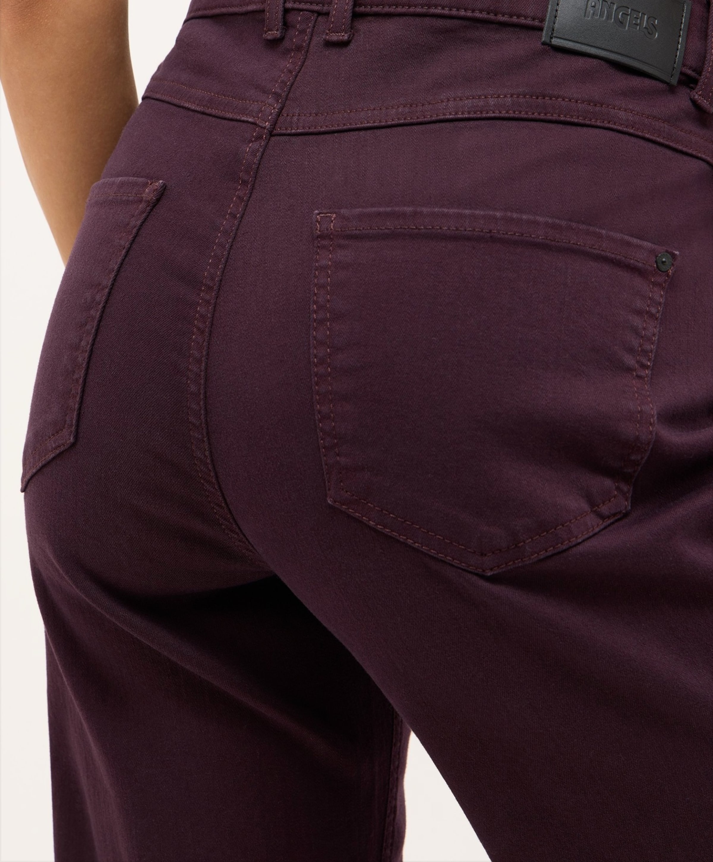 Angels Lara dames jeans bordeaux