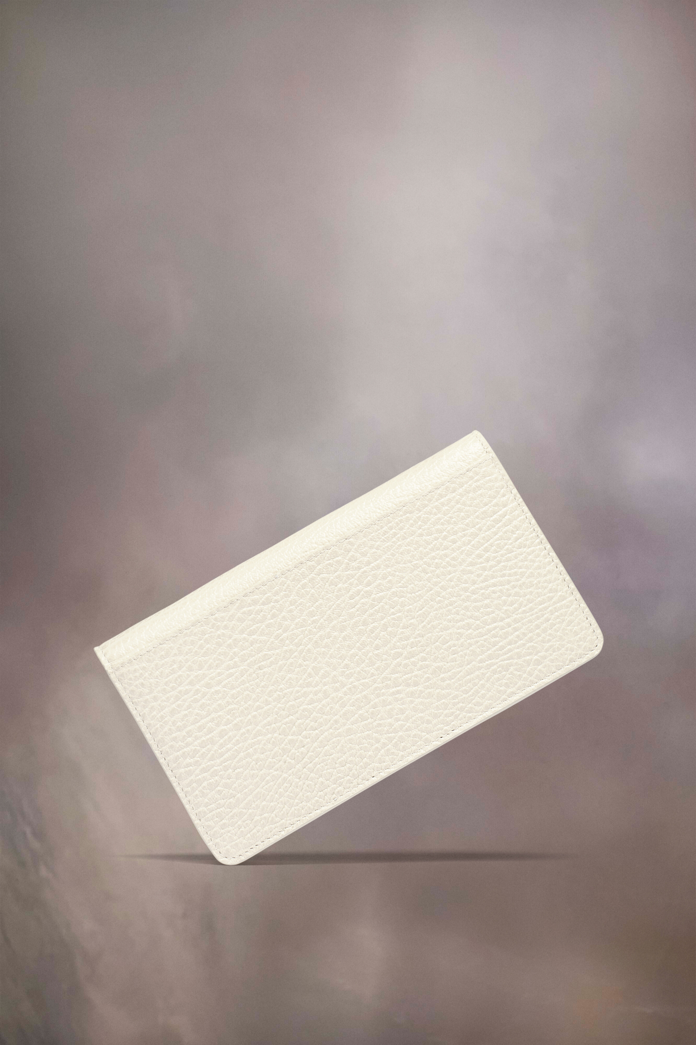 Portefeuille chaîne Four stitches | femme Gris clair