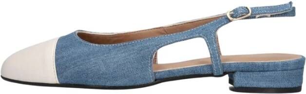 Notre-V 08-490 Slingbacks Dames Lichtblauw