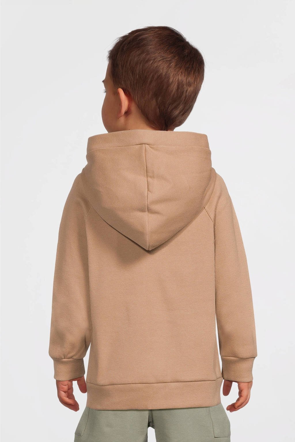 Dirkje sweatvest lichtbruin