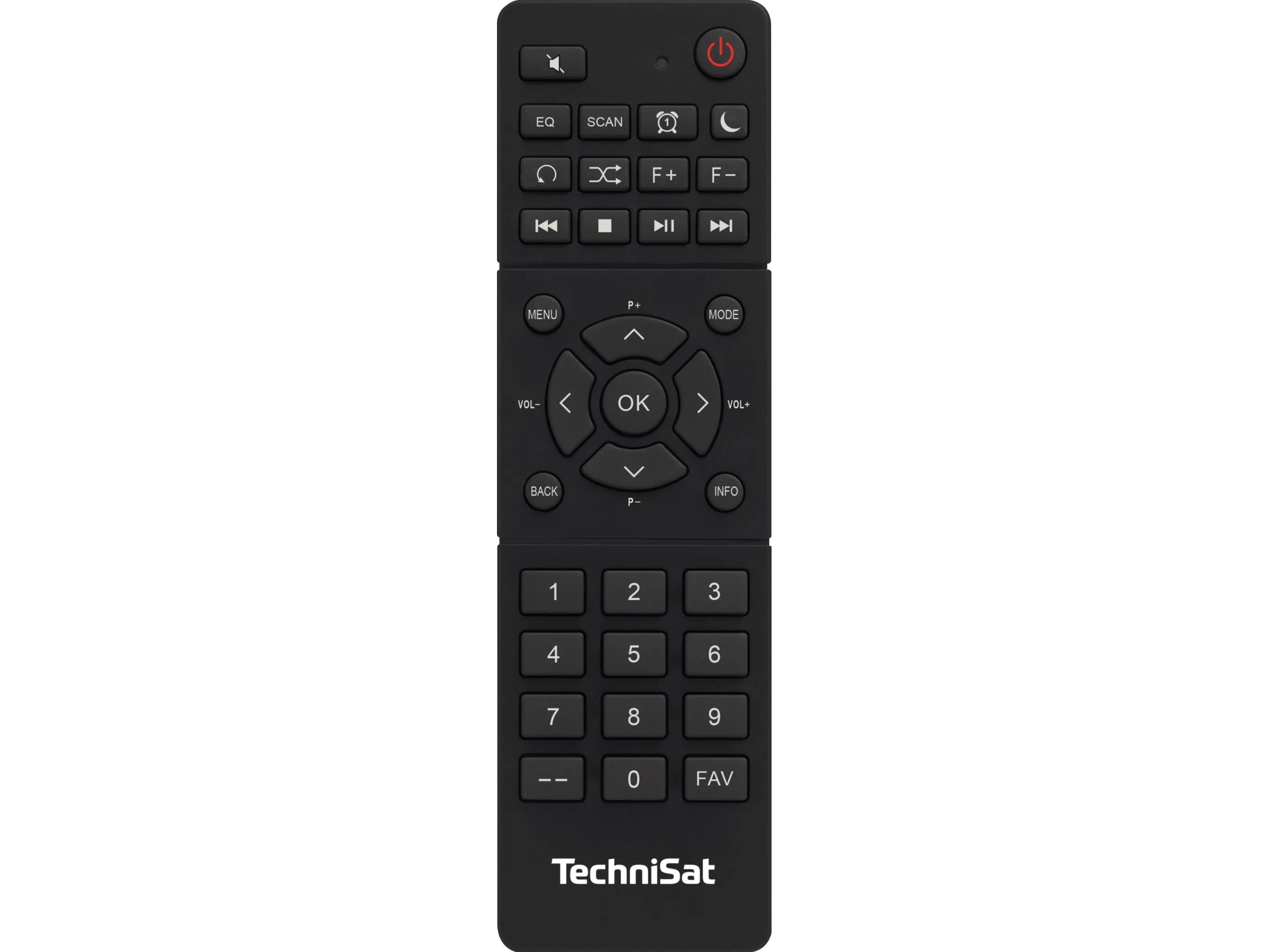 TechniSat DigitRadio 10 IR - Netværksaudiospiller/DAB-radiotuner - sort/sølv