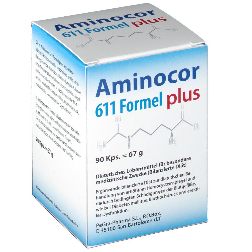 Aminocor® 611 Formel plus Kapseln