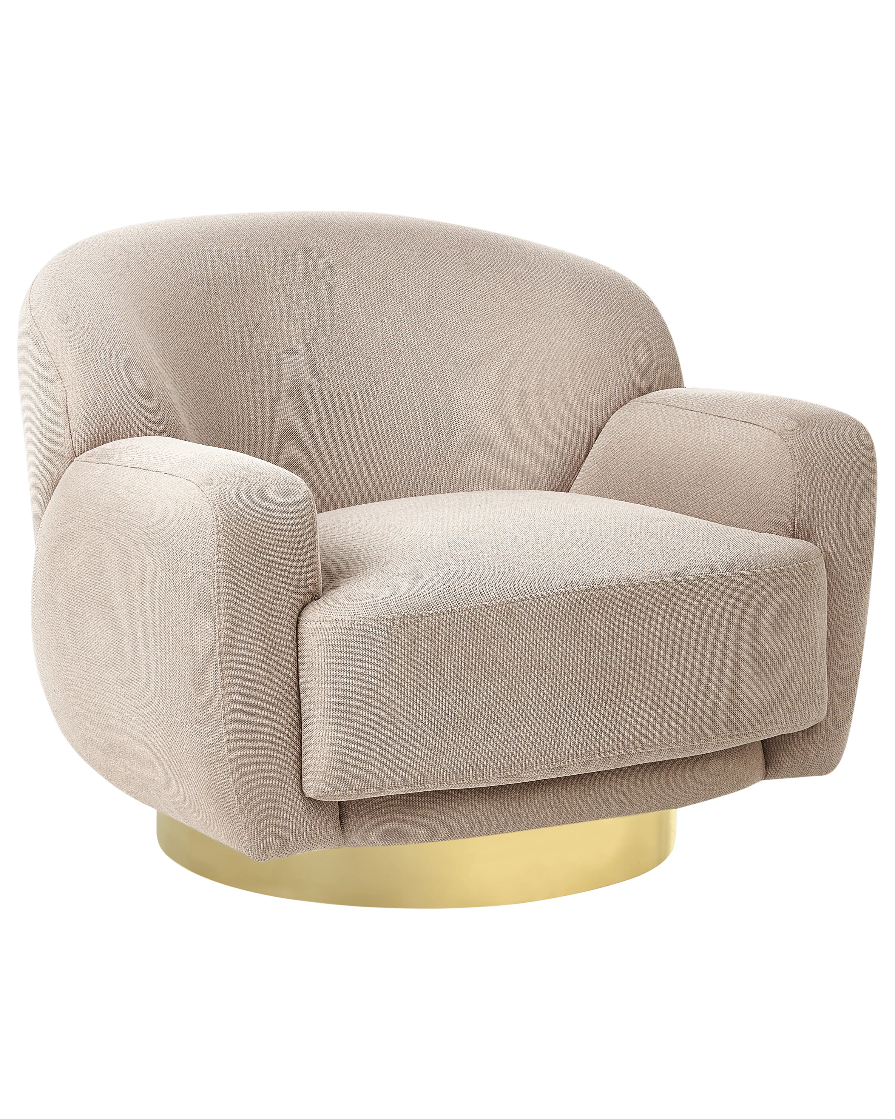 Fauteuil LEJRE Stof Taupe
