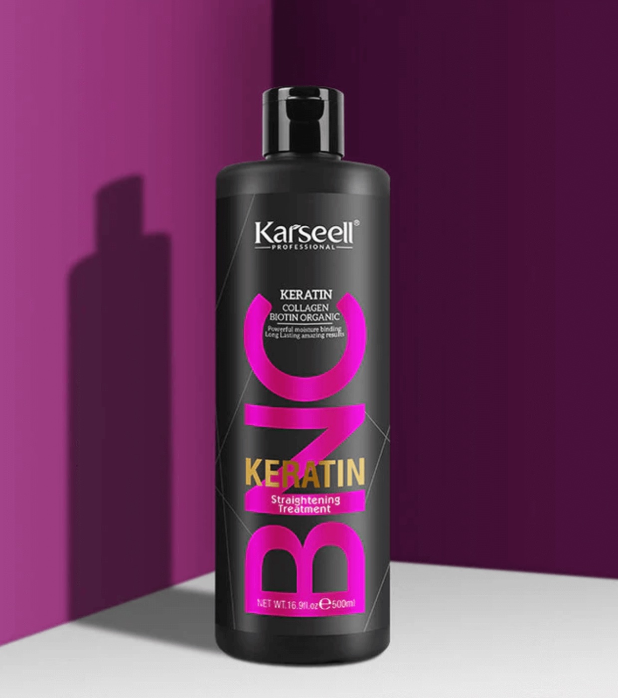 Karseell - *BNC* - Tratamento capilar de queratina para alisamento