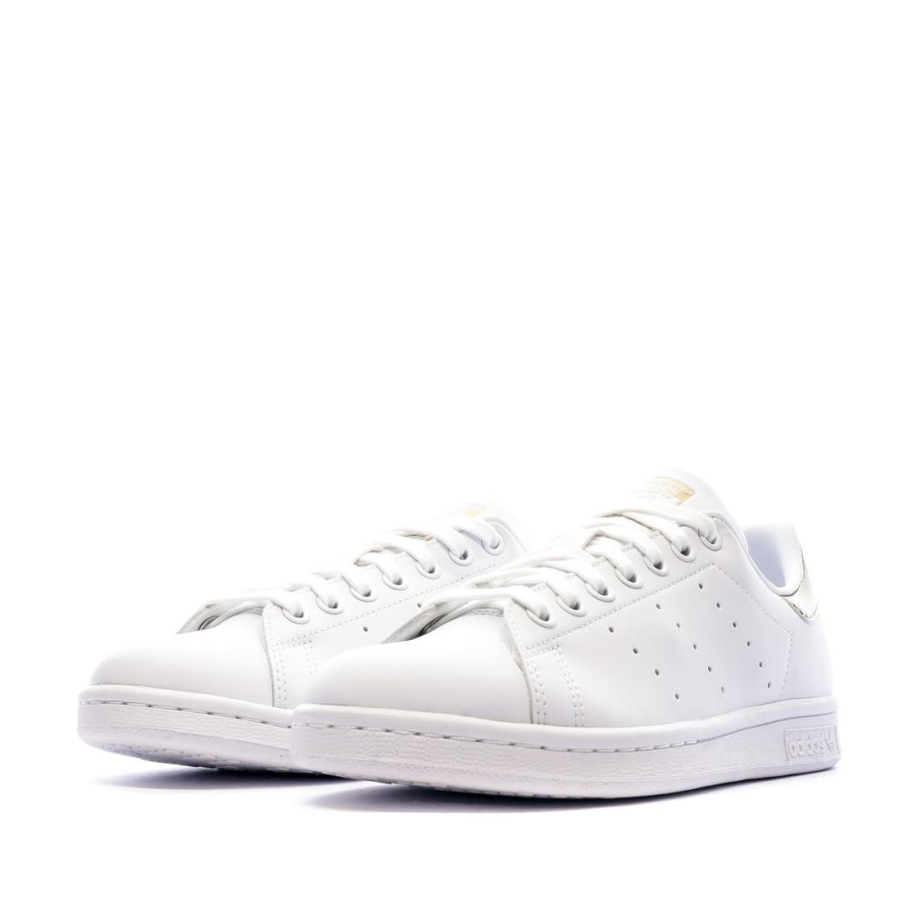 Adidas Stan Smith Baskets Blanches /Dorées Femme Adidas