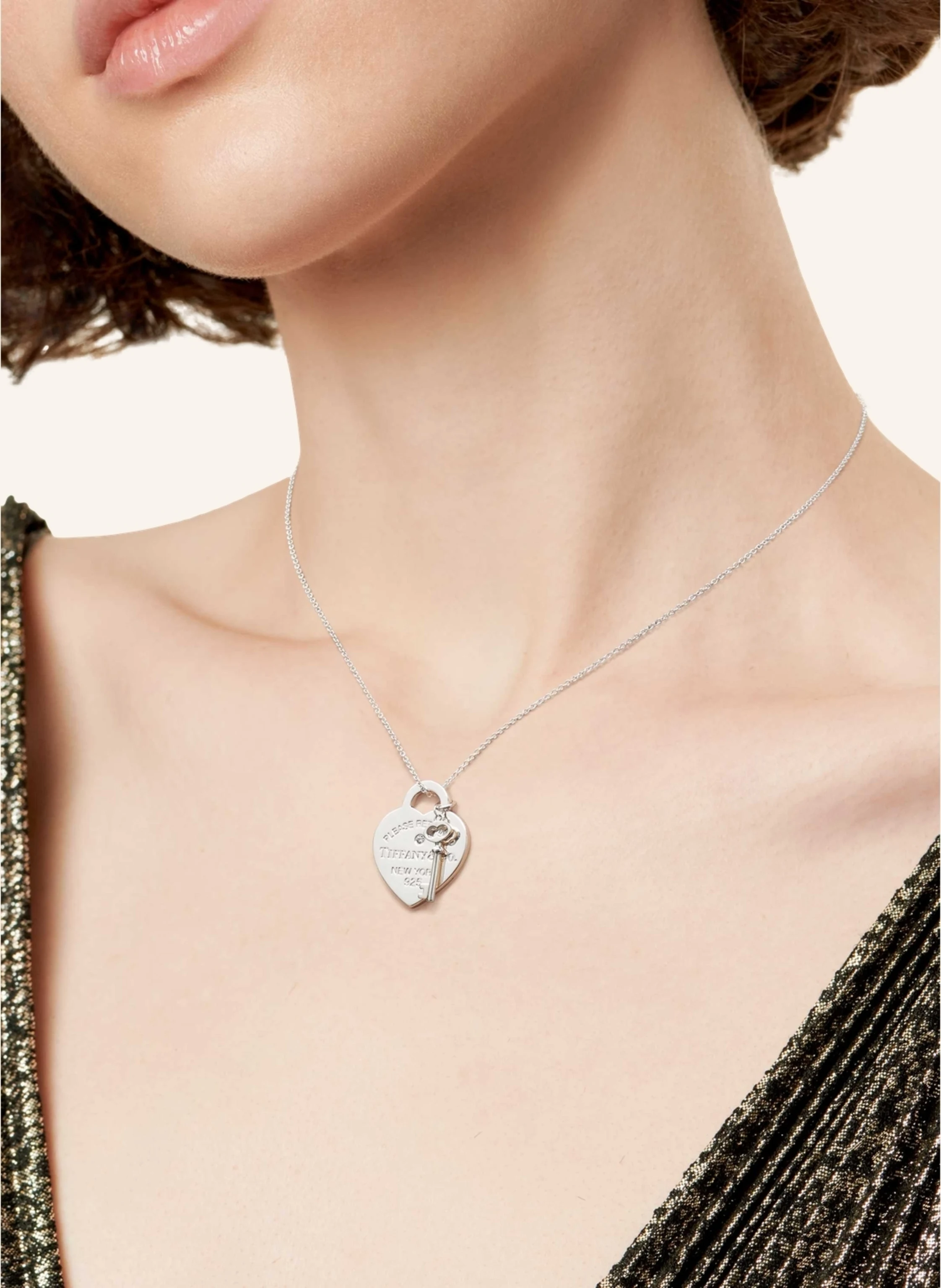 TIFFANY & Co. Return to Tiffany HALSKETTE aus Sterlingsilber