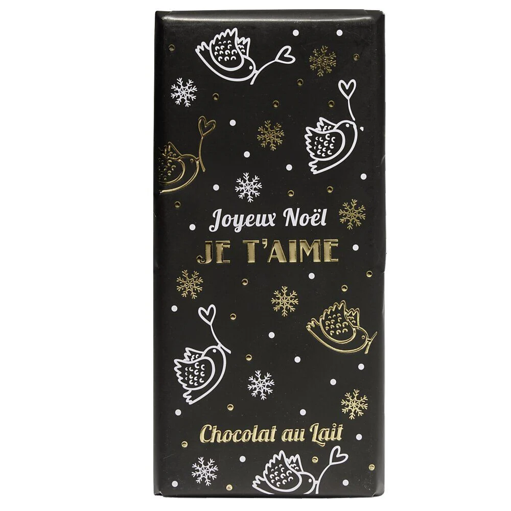 Chocolat de Noël au lait 90g