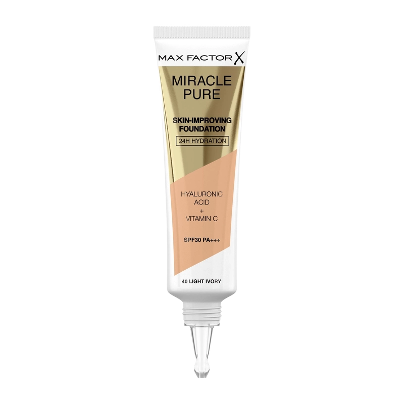 Max Factor Miracle Pure Skin-Improving Foundation 30 ml - 40 Light Ivory