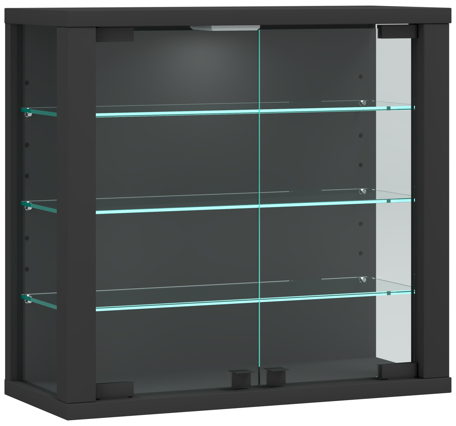 Vitrine VITROSA L - anthrazit - 43 cm breit