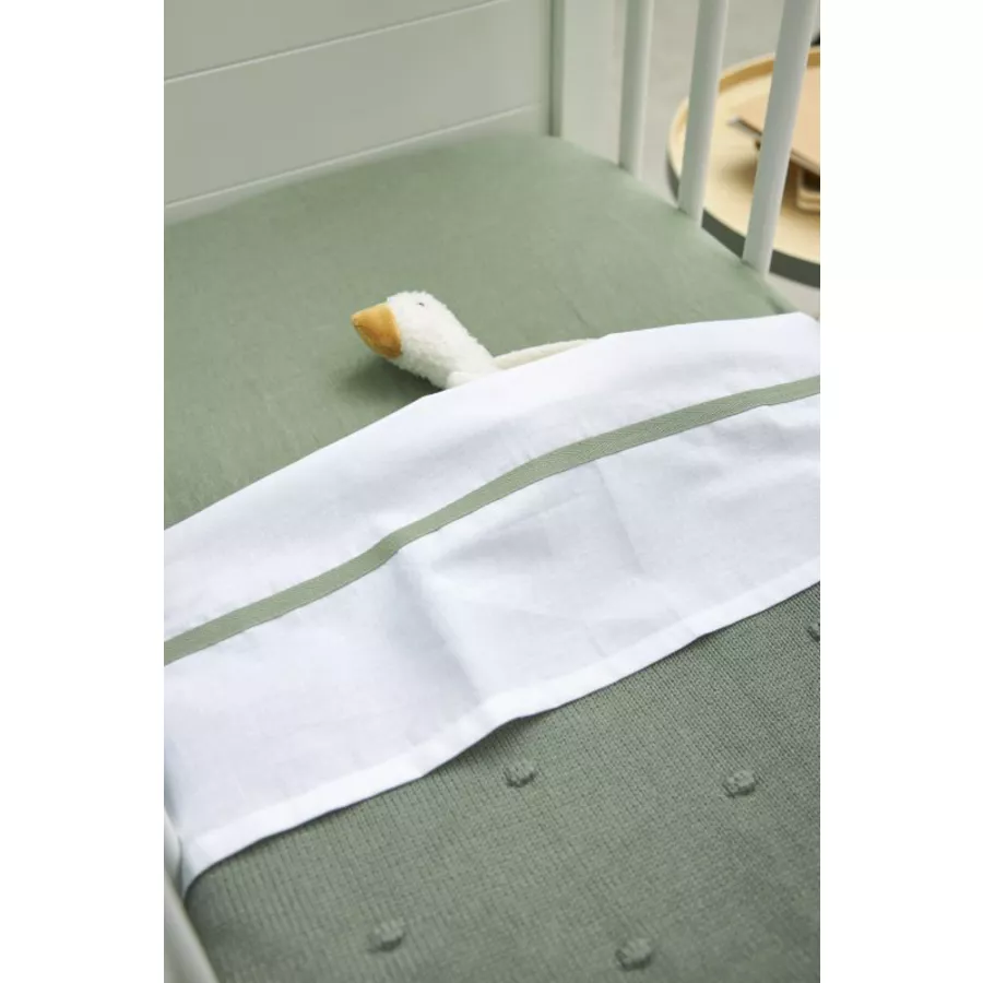 MEYCO Babydecke klein Mini Knots Forest Green 75 x 100 cm