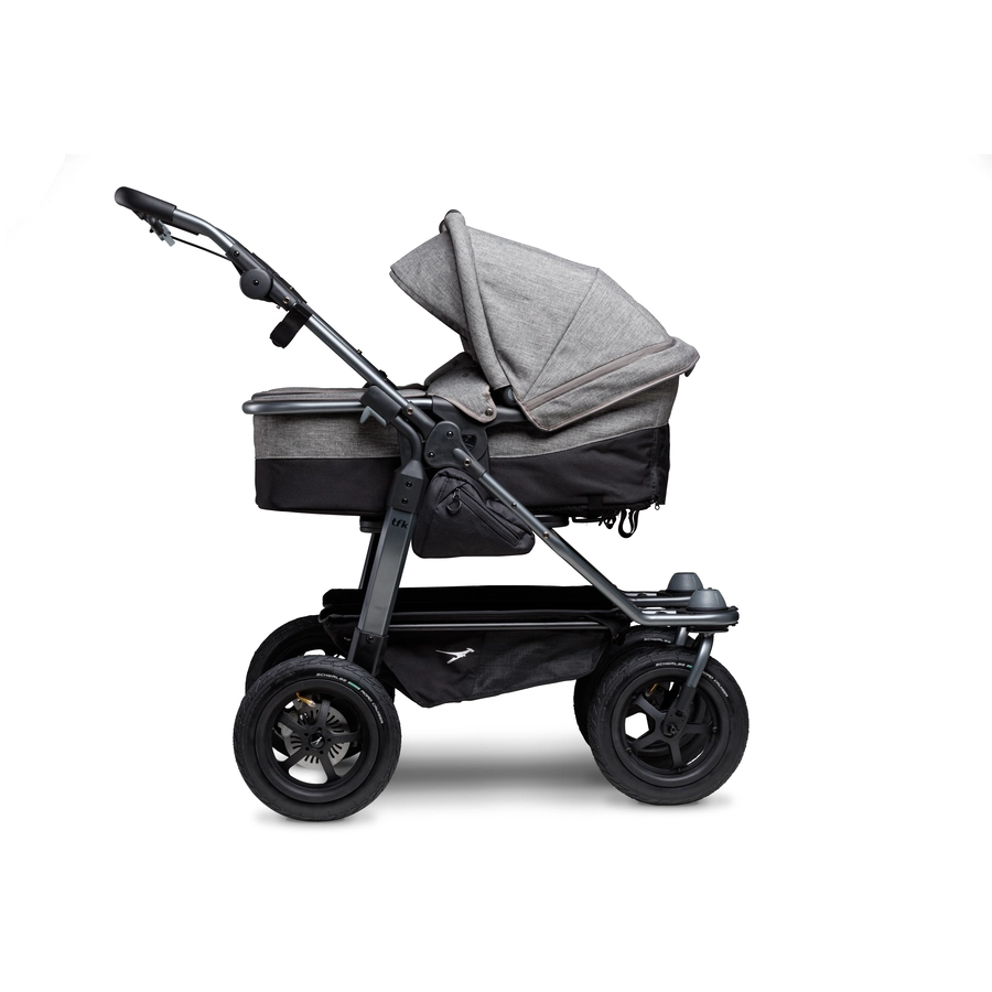 tfk Geschwisterwagen Duo Air Premium Grau