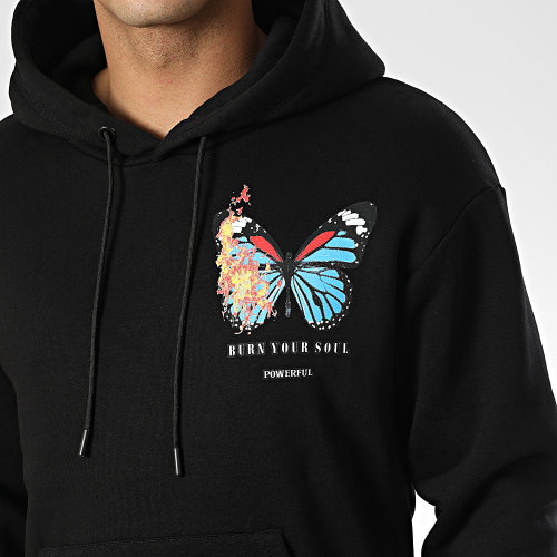 Sweat Capuche 1126 Noir
