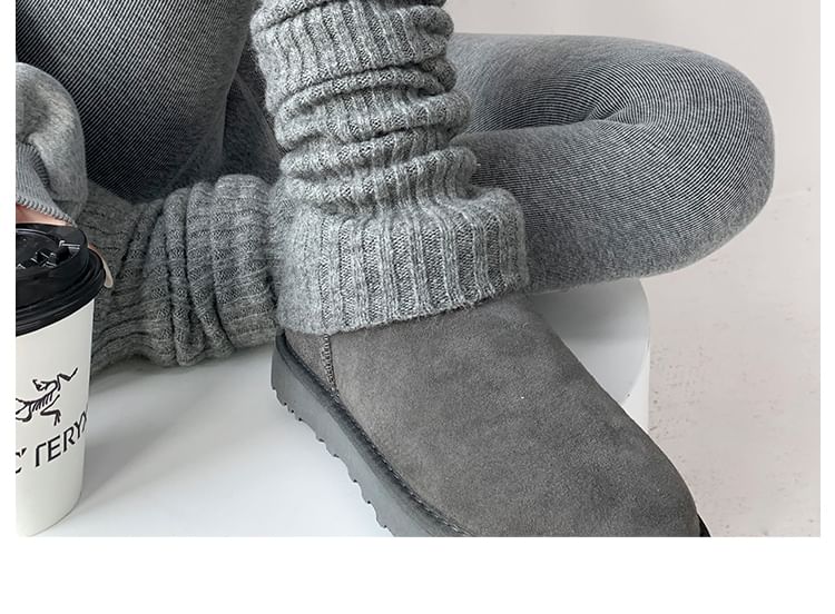 Shira - Zachtgebreide beenwarmer in 5 kleuren