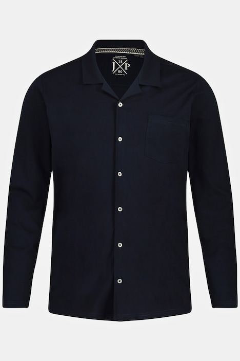 JP 1880 Schlafanzug, Homewear, OEKO-TEX, Zweiteiler, Langarmshirt, bis 7 XL