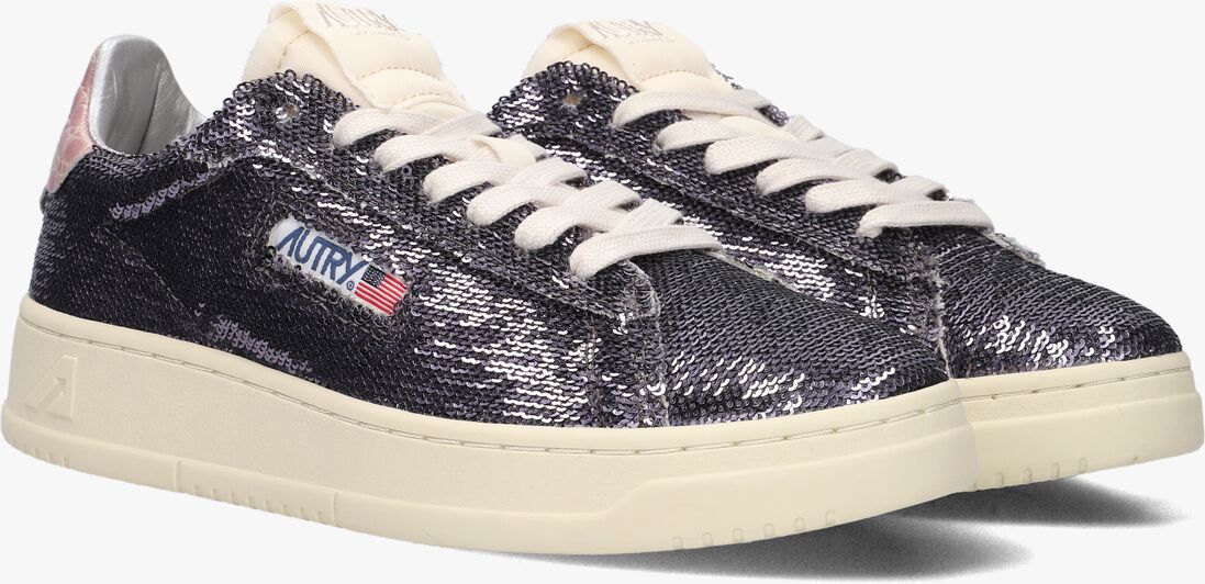 zilveren autry lage sneakers dallas low wom