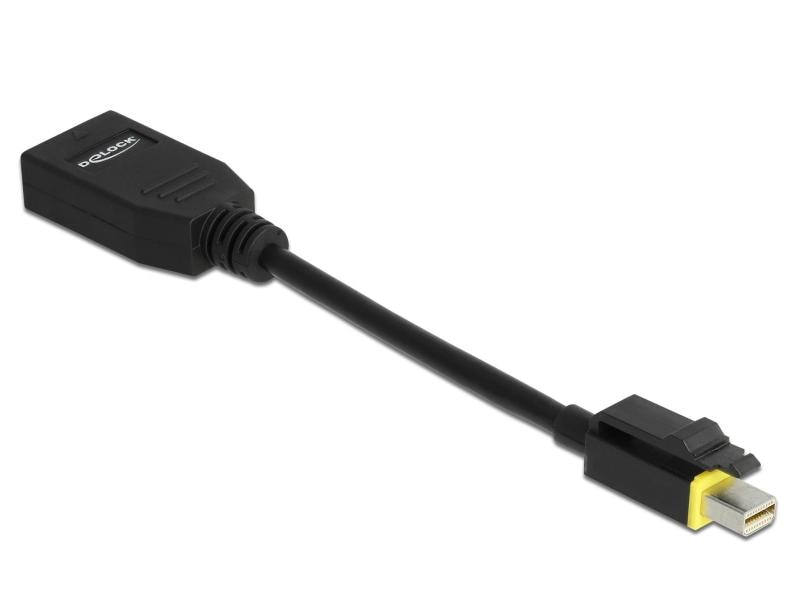 Delock Adapter MiniDisplayPort-DisplayPort 8K/60Hz, Einrast
