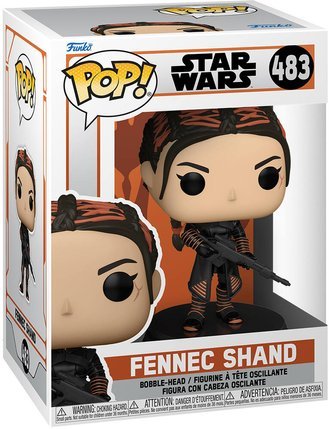 Figurine POP Bobble  Fennec Shand Star Wars The Mandalorian