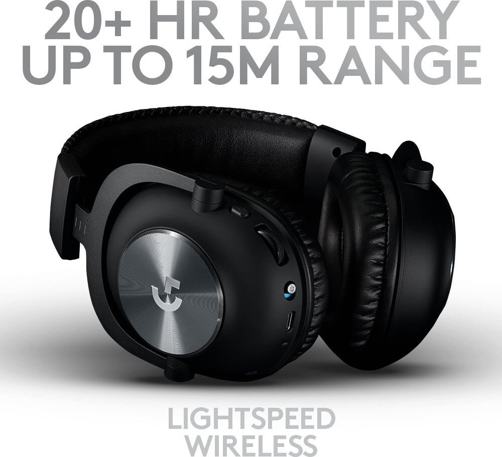 Logitech - G Pro X Gaming Headset - Trådløs - Sort