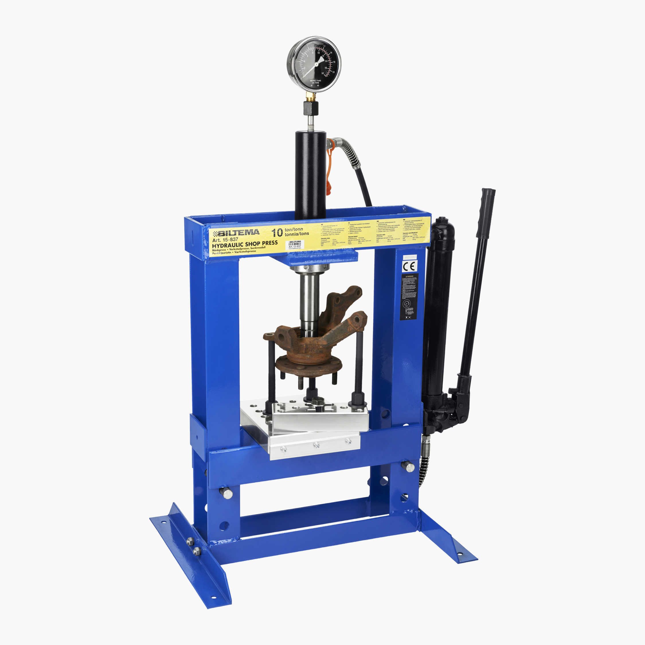 Pressplate, universal