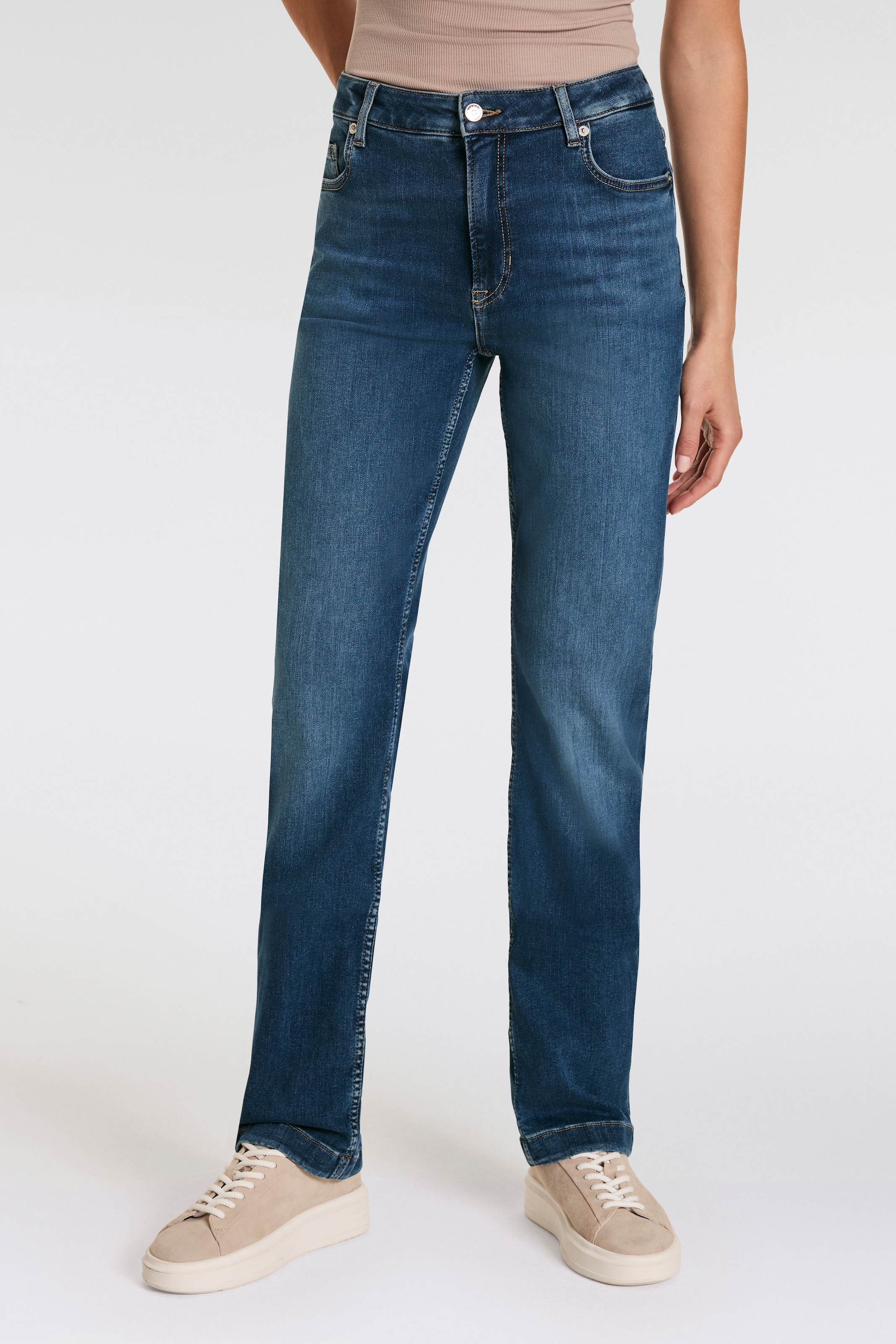 BOSS ORANGE High-waist-Jeans »Ada High Rise Slim Premium Damenmode«