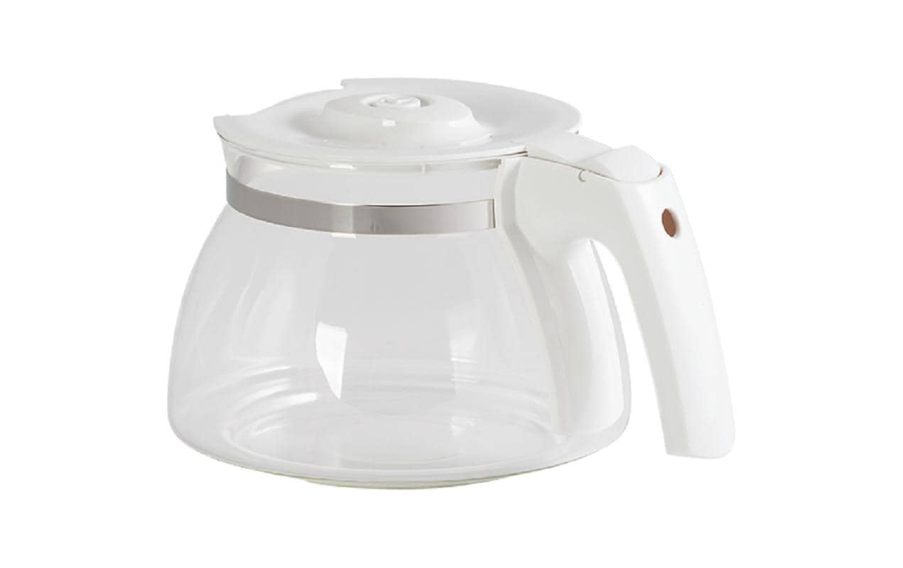 Kaffeekanne Enjoy 1.2 l, WeissErsatzglaskanne aus Glas