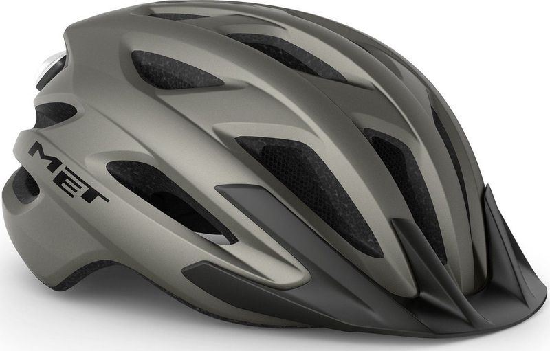 MET - Crossover - Fietshelm - Zwart - Polycarbonaat - Veiligheidsontwerp