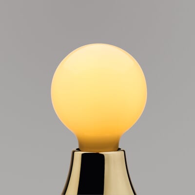 LED-Filament-Globelampe 80 mm E27, E 27 7 W, Opal
