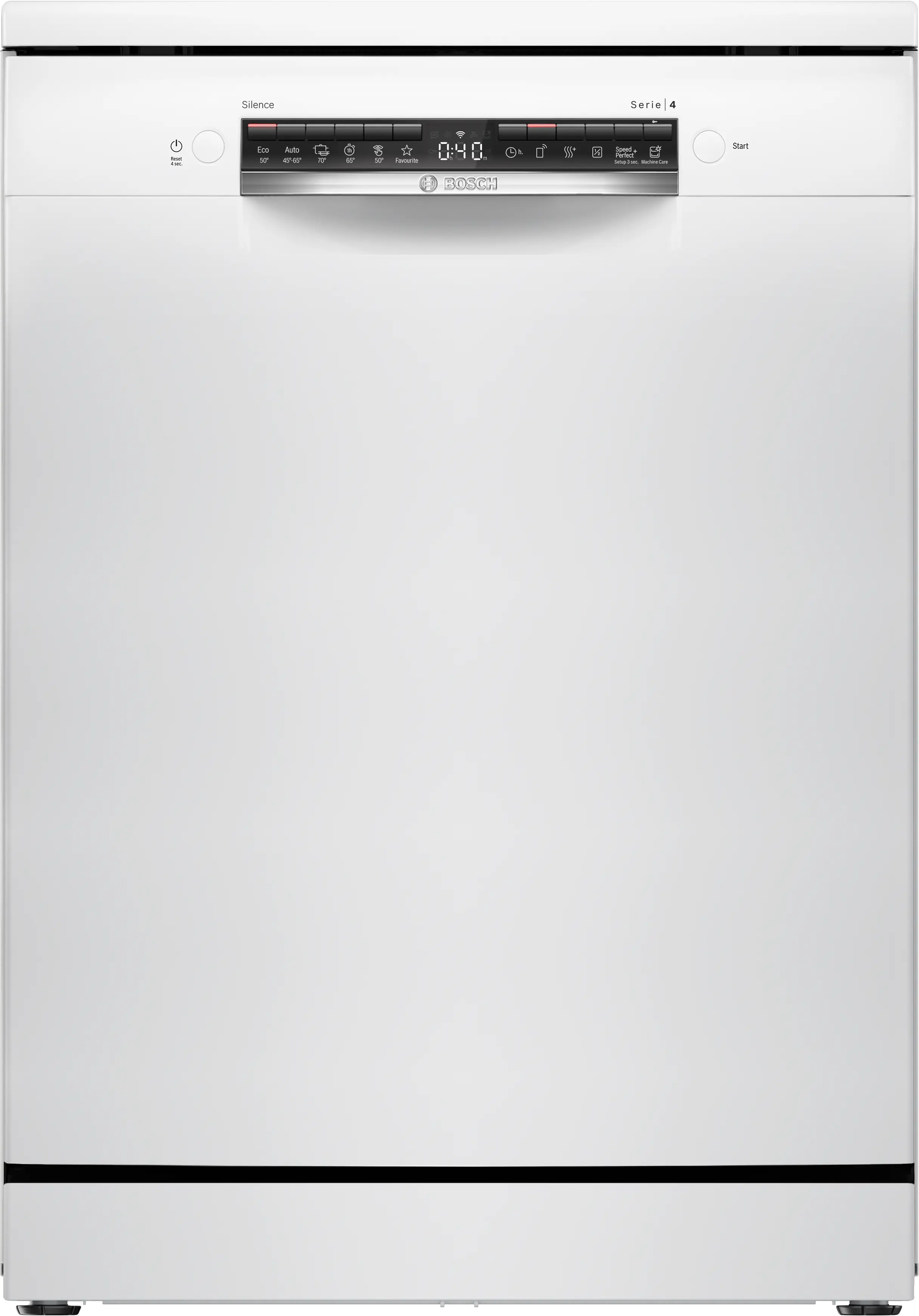 Serie 4 Vrijstaande vaatwasser 60 cm Wit