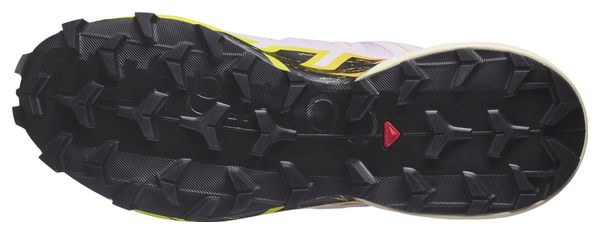 Chaussures de Trail Running Femme Salomon Speedcross 6 Violet Jaune