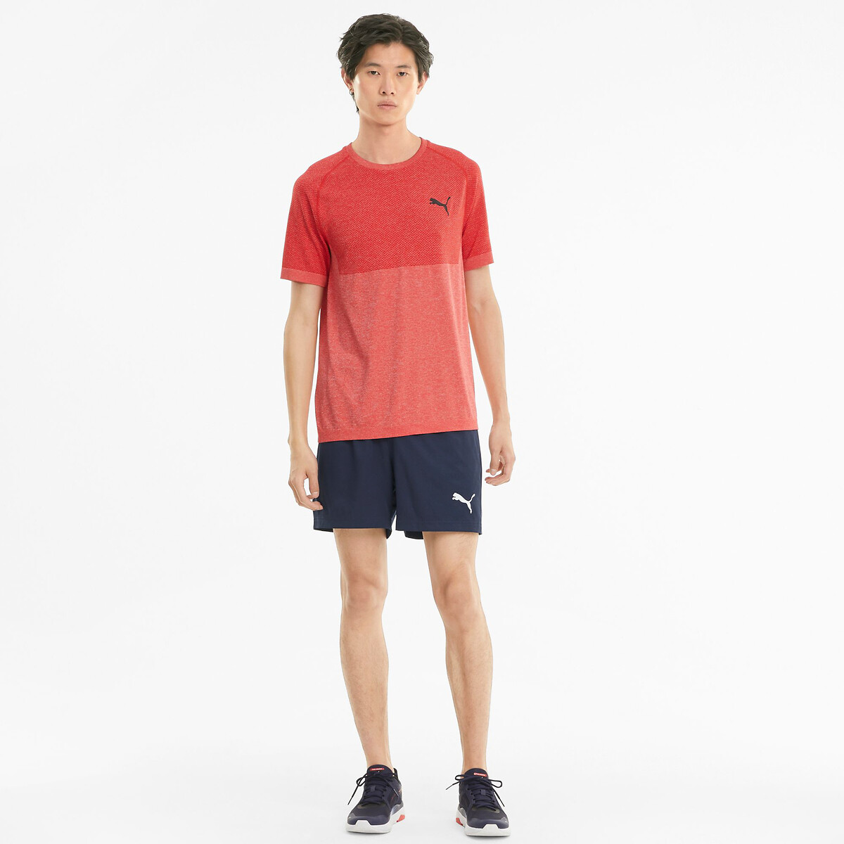 PUMA<br>Shorts com logo pequeno essencial