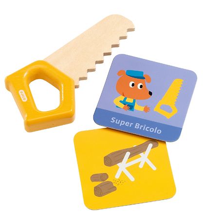 Djeco Toolbox - Holz - Super Bricolo - Handwerker