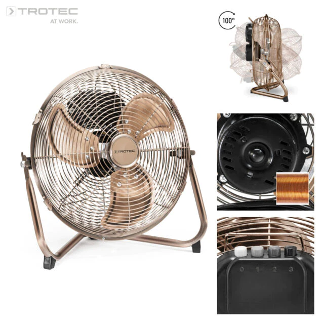 brasseur d'air Ventilateur de sol de 30 cm 37W Trotec