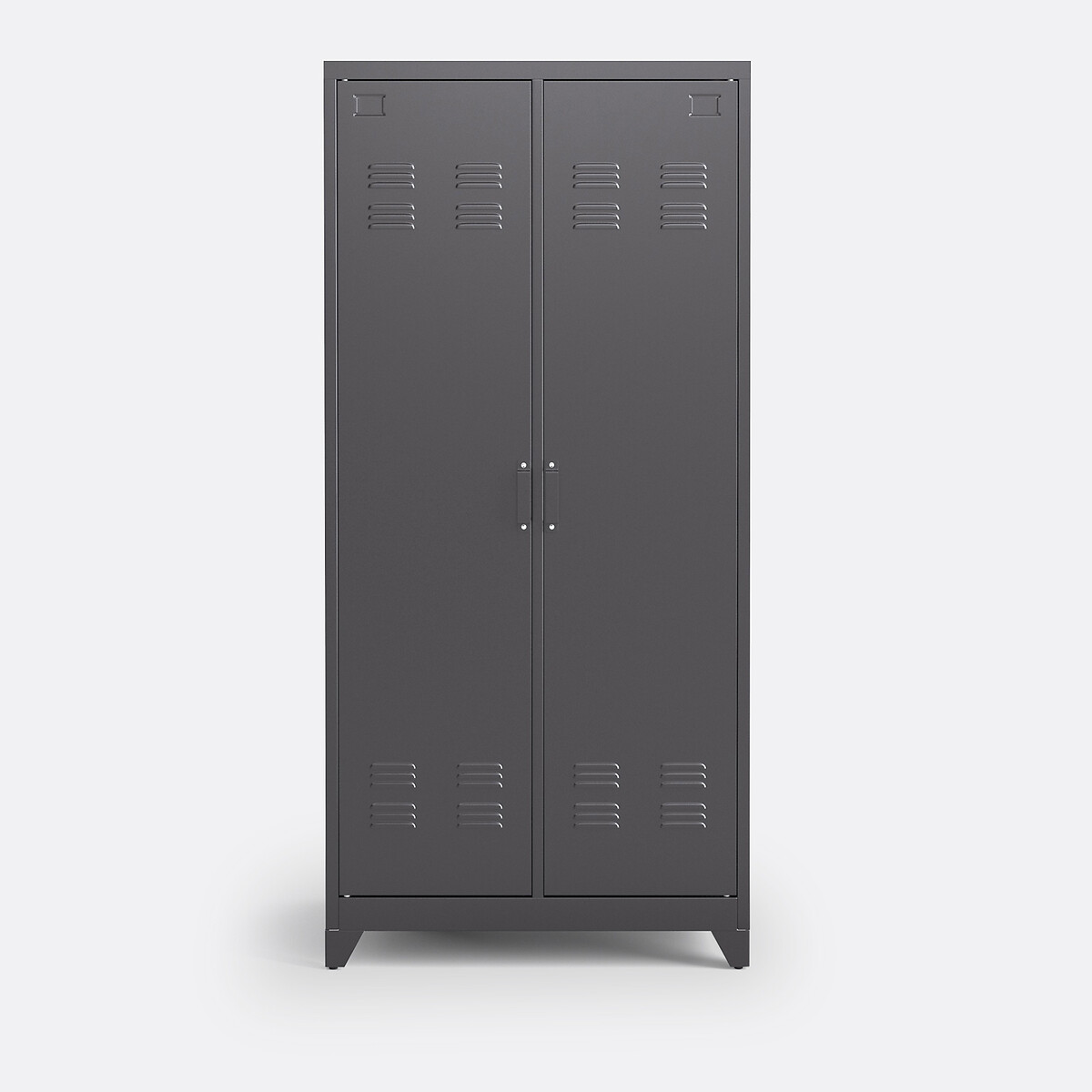 LA REDOUTE INTERIEURS<br>Armário metálico, 2 portas, Hiba