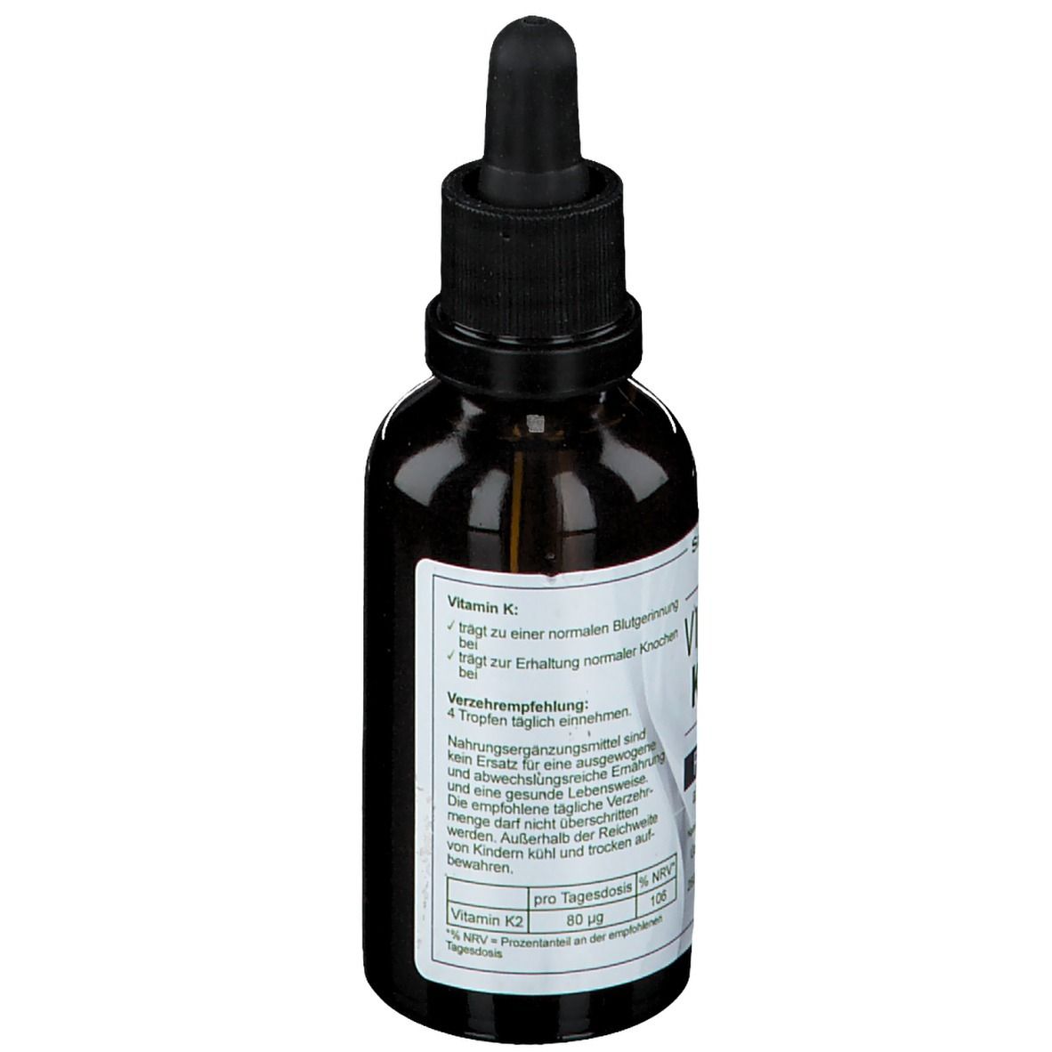 SinoPlaSan Vitamin K2-Öl MK-Forte all-trans 20 µg