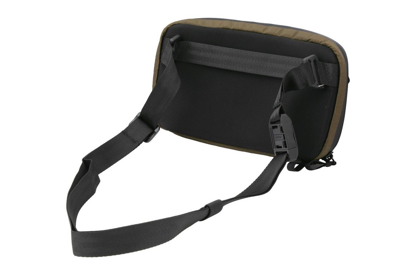 Alpaka Gear Elements Tech Case Mini AD010210506 Olive Green X-Pac VX42, tech-organizer en crossbodytas
