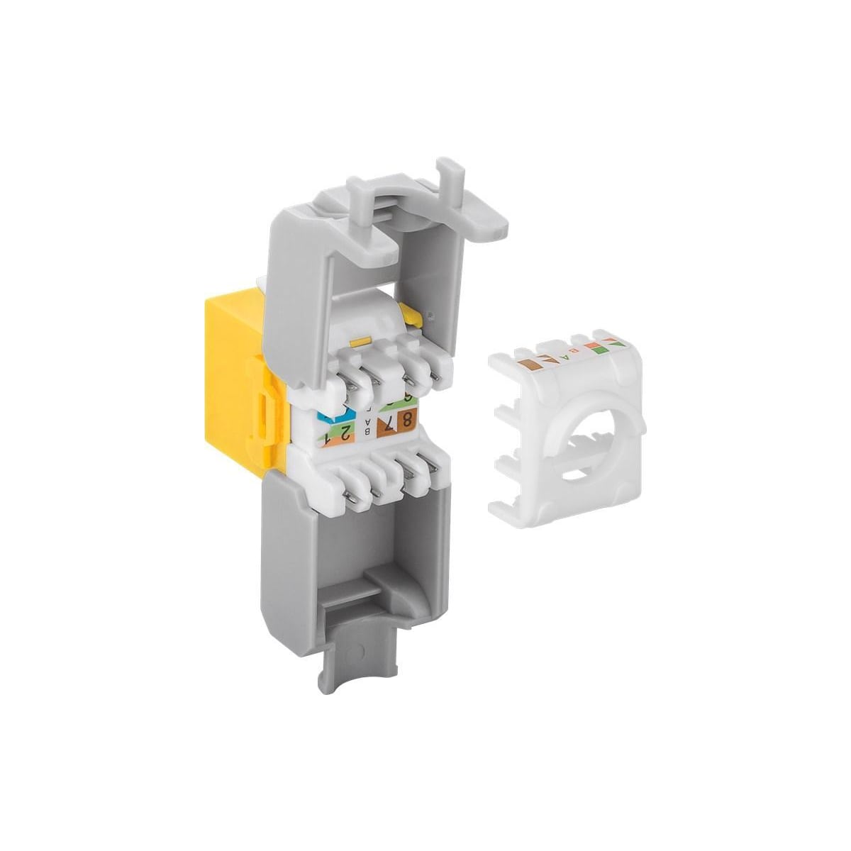 Goobay Keystone-modul RJ45 CAT 6A, UTP